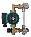 Festwertregelset / Pumpengruppe für Fußbodenheizung mit Pumpe OMI