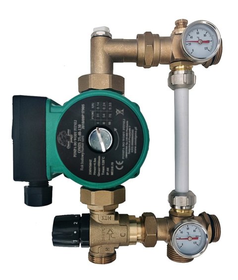 Festwertregelset / Pumpengruppe für Fußbodenheizung mit Pumpe OMI Festwertregelset / Pumpengruppe für Fußbodenheizung mit Pumpe OMI