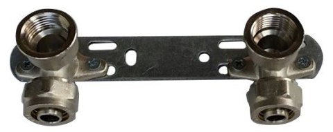 Listwa montażowa do baterii 16x1/2" GW - 150mm / PEX skręcany